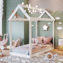 Ver imagem 1 de Mini Cama Infantil Montessoriano Meu Fofinho Branco