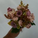 Ver imagem 5 de Flor Artificial Buquê Camélia e Margarida 30cm