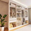Ver imagem 1 de Closet Casal sem Portas 4 Gavetas Florença 