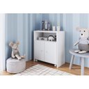 Ver mais imagens de Balcao Organizador Multiuso Com Mesa Removivel E Rodizios Funcionale 