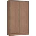 Ver imagem 2 de Guarda Roupa Modulado 2 Portas de Correr 2 Gavetas Requinte 100% MDF Marrom/Macadâmia