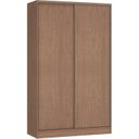 Ver imagem 2 de Guarda Roupa Modulado 2 Portas de Correr 2 Gavetas Requinte 100% MDF Marrom/Macadâmia