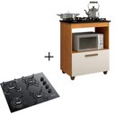 Ver imagem 2 de Kit Balcão Cooktop Itatiaia com 1 Porta e Fogão Cooktop 4 Bocas