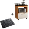 Kit Balcão Cooktop Itatiaia com 1 Porta e Fogão Cooktop 4 Bocas - 2