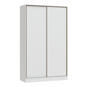 Ver imagem 2 de Guarda Roupa Modulado 2 Portas de Correr 2 Gavetas Requinte 100% MDF Branco/Line