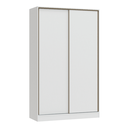 Ver imagem 2 de Guarda Roupa Modulado 2 Portas de Correr 2 Gavetas Requinte 100% MDF Branco/Line