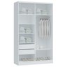 Guarda Roupa Modulado 2 Portas de Correr 2 Gavetas Requinte 100% MDF - 4