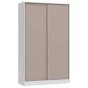 Ver imagem 2 de Guarda Roupa Modulado 2 Portas de Correr 2 Gavetas Requinte 100% MDF Branco/Line/Duna