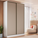 Ver imagem 1 de Guarda Roupa Modulado 2 Portas de Correr 2 Gavetas Requinte 100% MDF