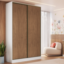 Ver imagem 1 de Guarda Roupa Modulado 2 Portas de Correr 2 Gavetas Requinte 100% MDF