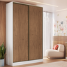 Guarda Roupa Modulado 2 Portas de Correr 2 Gavetas Requinte 100% MDF - 1