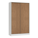 Ver imagem 2 de Guarda Roupa Modulado 2 Portas de Correr 2 Gavetas Requinte 100% MDF Branco/Macadâmia