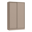 Ver imagem 2 de Guarda Roupa Modulado 2 Portas de Correr 2 Gavetas Requinte 100% MDF Cinza/Duna Line