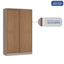 Ver imagem 6 de Guarda Roupa Modulado 2 Portas de Correr 2 Gavetas Requinte 100% MDF Duna/Macadâmia