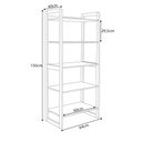 Ver imagem 3 de Estante Infantil Alta para Livros e Brinquedos Diversos 64x150cm Colorê Branco