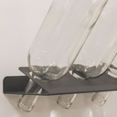 Ver imagem 2 de Adega Cinza Tripla de Parede Pequena para 3 Garrafas de Vinho Espumante Organize Masutti