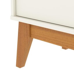 Buffet Aparador Ripado 4 Portas com Pés de Mdf Astúrias 180cm - 5