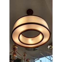 Pendente Soft Anel 55cm P/ Mesa Sala de Jantar Bancada Classic Lar Soft Anel 1150 - 3