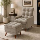 Ver imagem 1 de Poltrona Cama Montreal com Puff
