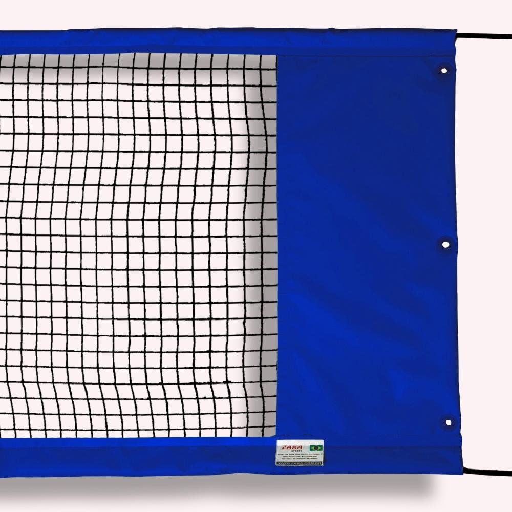 Rede Beach Tennis com banda lateral Zaka Azul 8,60m x 0,80m - 8