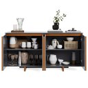 Ver imagem 2 de Buffet 4 Portas Flow Sense:cinza