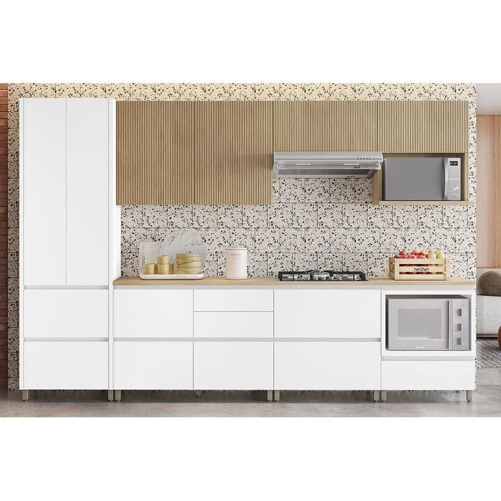 Kit de Cozinha Completa 7 Peças Rainha Gourmet (3aéreos+3balcões ...