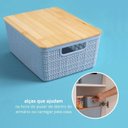 Ver imagem 4 de Jogo de Caixas de Organização 3 Peças Oikos