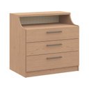 Ver imagem 1 de Módulo Bancada 3 Gavetas Elegance 