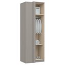 Ver imagem 2 de Guarda Roupa de Canto Reto 1 Porta Elegance