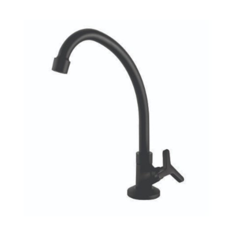 Torneira Cozinha Bancada Tríade 1/4 de Volta 27045 Meber - Preto