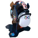 Ver imagem 3 de Abafador de Ruidos Infinity Pink para Autistas de 26 Db com Suporte Decorativo Black