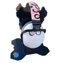 Ver imagem 2 de Abafador de Ruidos Infinity Pink para Autistas de 26 Db com Suporte Decorativo Black