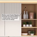 Ver mais imagens de Cozinha Compacta 100 MDF 2 Peças com Tampo 120cm Aura Luciane Móveis