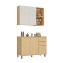 Ver imagem 4 de Cozinha Compacta 100 MDF 2 Peças com Tampo 120cm Aura Luciane Móveis