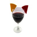 Ver imagem 6 de Kit 6 Marcador De Taças E Copos Identificador Drink Vinho Bebidas Formato Frutas