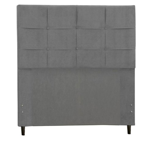 Cabeceira Casal Jbe Moveis Style 144cm Cinza Cama Box 138cm