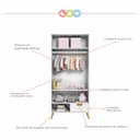 Ver imagem 2 de Quarto de Bebê Completo 3 Peças Caring 