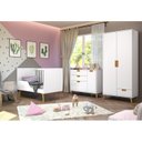 Ver imagem 4 de Quarto de Bebê Completo 3 Peças Caring 