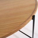 Ver imagem 5 de Mesa Lateral Gold 39,5 Cm X 50 Cm Tauari - Preto
