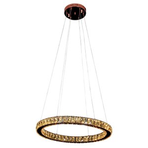 Pendente 5,5x60cm 24w 3000K 1320 Lúmens Aura Piccola ID010E Bella Iluminação