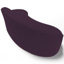 Ver mais imagens de Sofá 4 Lugares Curvo Sala de Estar Living Firenze Direito D02 Veludo Roxo 260 cm C-292 - Lyam