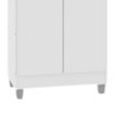 Ver imagem 3 de Armário Multiuso Fit Branco 2 Portas Sapateira / Lavanderia 1,90 Altura