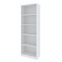 Ver imagem 5 de Kit 3 Estantes para Livros Multiuso 5 Nichos 175CMX156CM Montreal Yescasa Branco