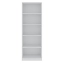 Ver imagem 4 de Kit 3 Estantes para Livros Multiuso 5 Nichos 175CMX156CM Montreal Yescasa Branco