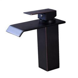 Torneira Cascata Banheiro Misturado Pia Baixa T6006 Preta Luuk Young - 3