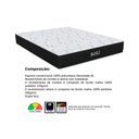 Ver imagem 2 de Conjunto Box Viúva: Colchão Espuma Orthoflex D45 Bari + Base Crc Suede Black(128x188)