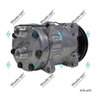 Compressor Modelo 7h15 Maquina 12 Volts Polia 2a B110 B115 - 4