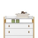 Ver imagem 4 de Cômoda Fantasia 3 Gavetas com Nicho Mdp/mdf Qmovi