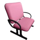 Ver imagem 2 de Cadeira para Escritório até 250kg Rosa