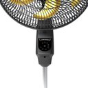 Ver imagem 4 de Ventilador de Coluna Mallory Chronos com Controle Remoto e Painel Touch Preto e Dourado 40cm - 220v